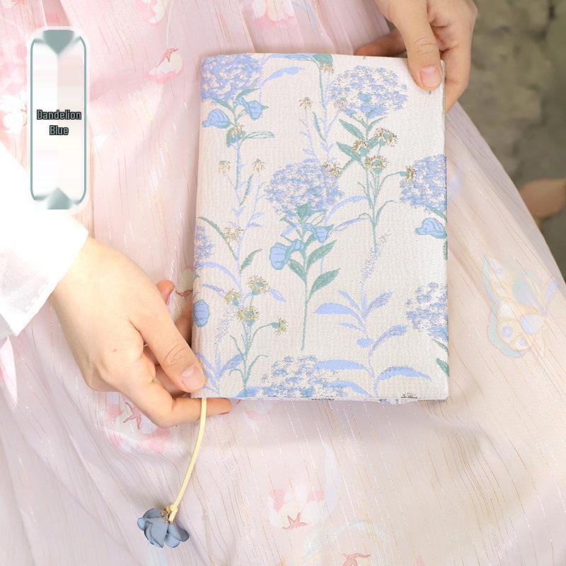 Dandelion Brocade Handmade A5 Notebook Cover