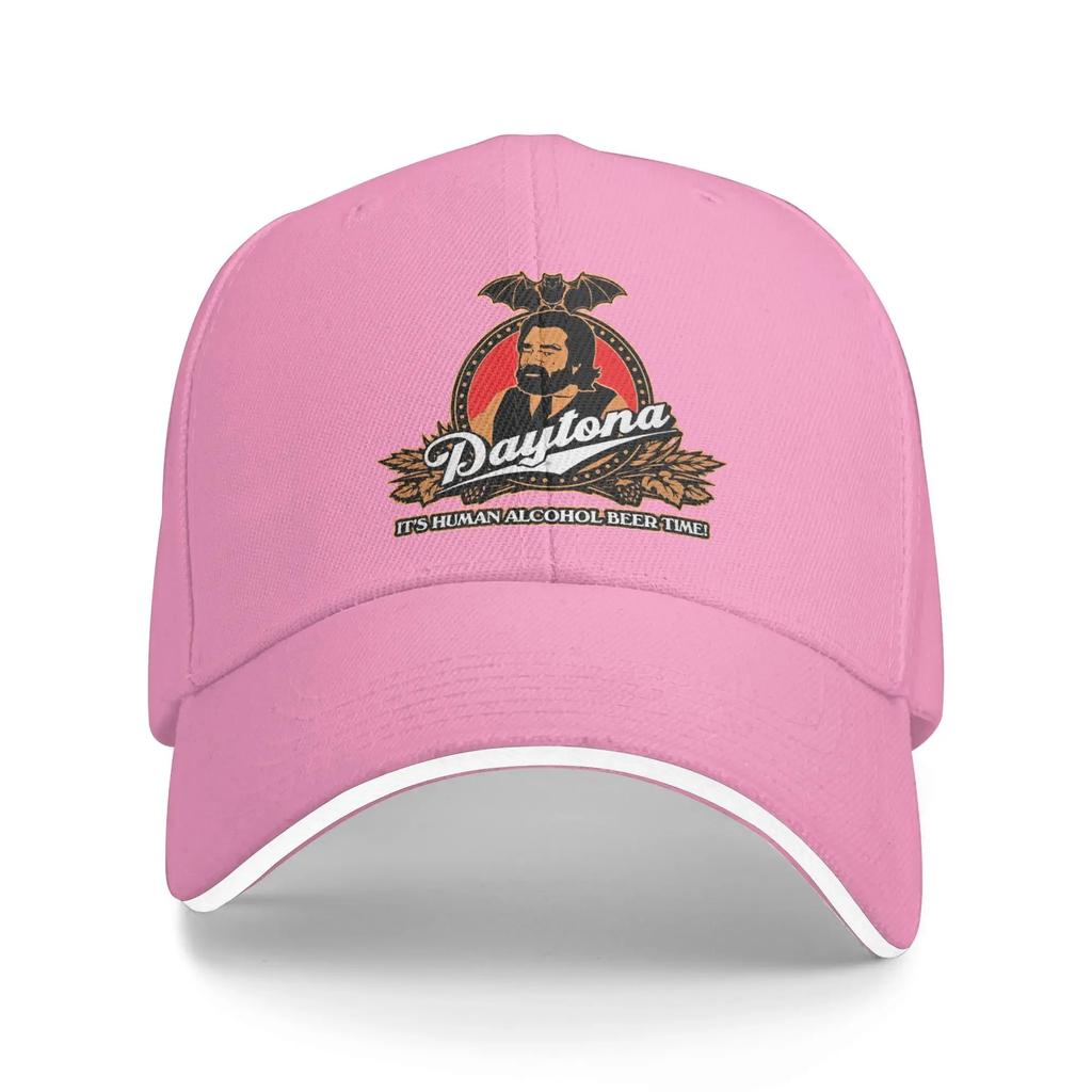 Jackie Daytona's Human Alcohol Beer Time Baseball Cap Outdoor Sports Sun-Proof Trucker Hat Female Male Fashion Snapback Cap