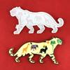 Tiger Epoxy Resin Mold,Animals Silicone Resin Mold Tiger Epoxy Resin Casting Mold for DIY Wall Hangings,Home Decoration
