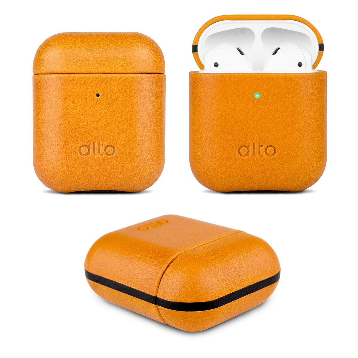 

AirPods leather protective case (caramel)