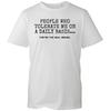 People Who Tolerate Me On Daily Basis T-Shirt Funny Gift Humour Joke Unisex Top
