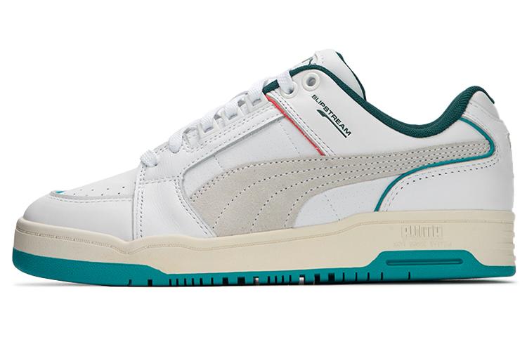Puma Slipstream Lo Retro White Deep Aqua 37