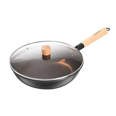 Kangbach 32cm Non-stick Refined Iron Wok