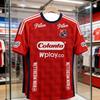 Maglia da Calcio Independiente De Medellín 2024 Kit Casa Stampata 3D Adulti Bambini T-shirt Athleisure Estiva Asciugatura Rapida Morbida Leggera