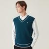 Lecoq Golf Men'S V-Neck Knit Vest (Go321Mkv81)