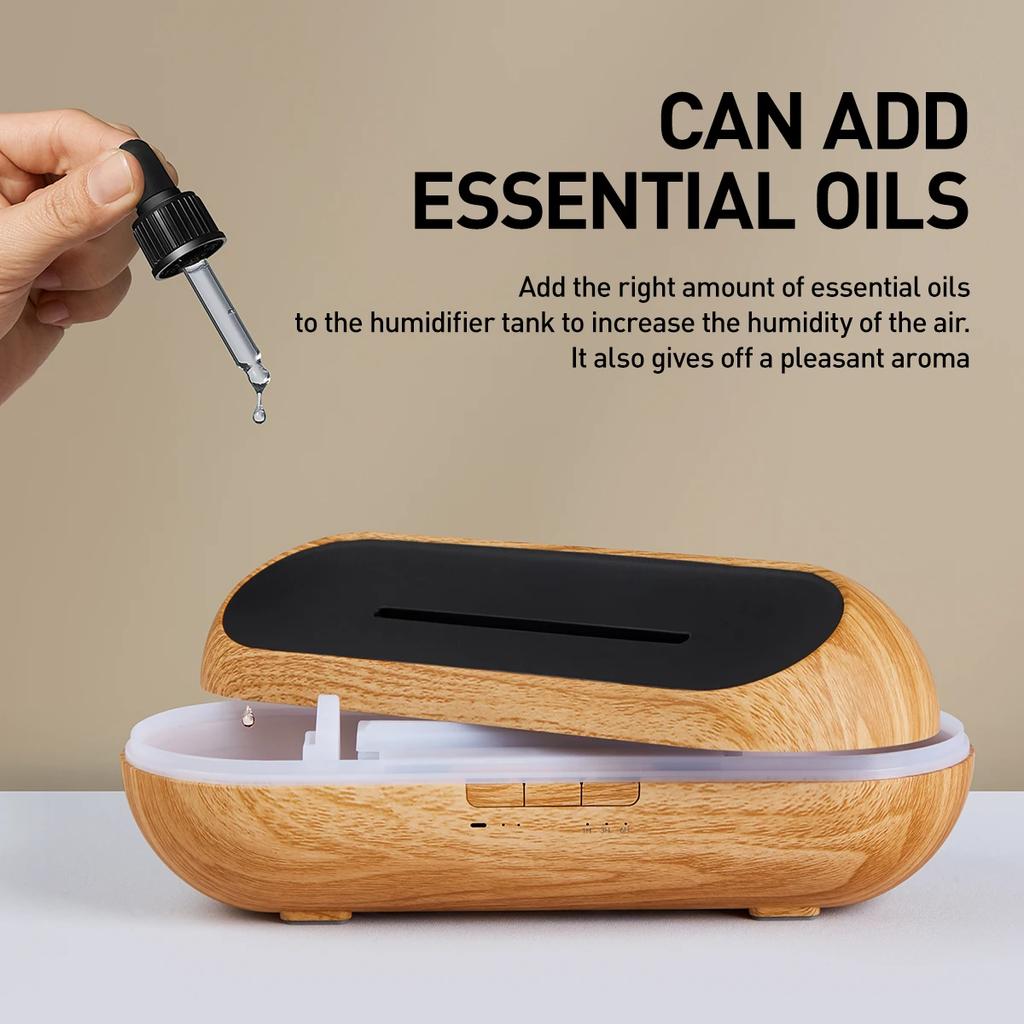 Cute 2025 2025 For Humidifiers For Essential Oils Diffusers For Bedroom Purifier Tabletop USB Aromatherapy Machine Remote Cont