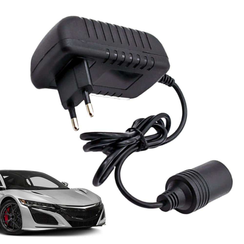 

12 Volt Car Adapter Lighter Cord Stable Converter 12V Plug Cable Automotive Accessories AC To DC Car Adapter For Recorder Car