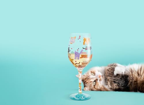 Lolita Wine Glass "MEOW IT UP" 6016982