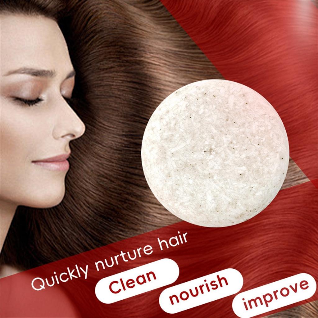 Deep Cleansing Scalp Hair Loss And Oil Control Shampoo Soap 60g, Rosmarinus Officinalis Shampoo Solid Shampoo Soap