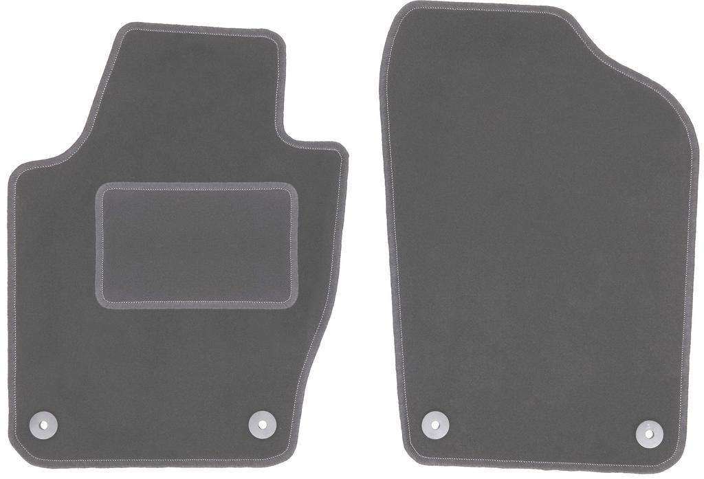 Front car mats: Volkswagen Polo V hatchback (2009-2017)