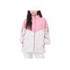 New MLB Monogram Los Angeles Dodgers Jackets Coats Unisex Hemp Pink 3AWJM0341-07PKM