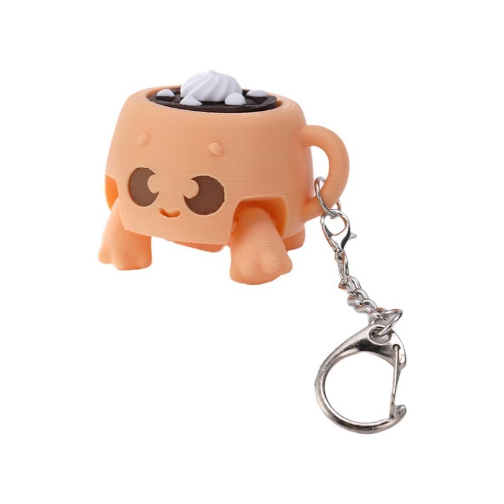 Funny Foods Clicker Key Chain Simulation Sensory Clicker Toys Fidget Clicker Kids Birthday Party