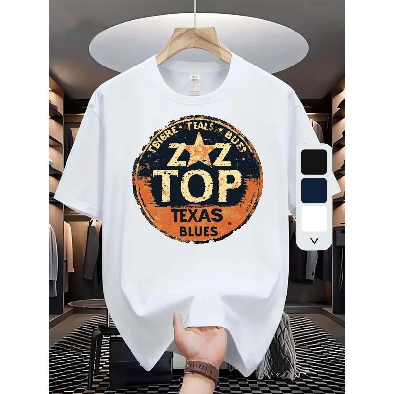 European sizes Men S T-Shirt, Summer T-Shirt, Men S Sports T-Shirt, Micro-Stretch Knit Fabric, Printed T-Shirt, Regular Fit, Micro-Stretch Clothing S