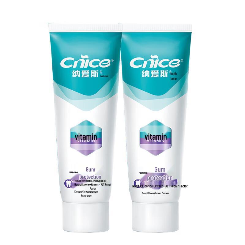 NICE Multi-Effect Gum Care Toothpaste, 2x120g