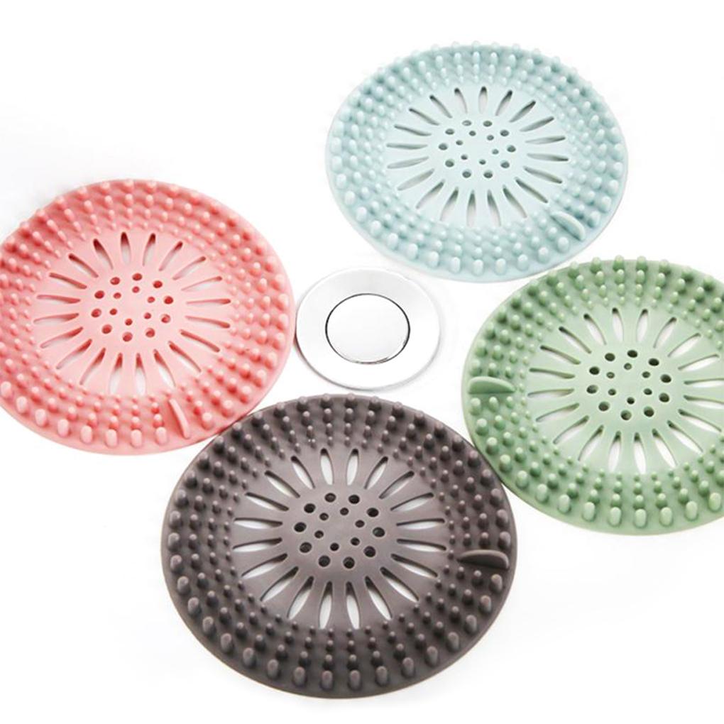 Sewer Sink Drain Garbage Filter Recycled Hair Strainer Water Stopper Anti-clogging Catcher Cover Bathtub Tool for Kitchen