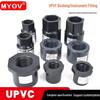 UPVC Female Thread Bushing for Pressure Gauge Instrument Fitting
