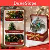 Naturvögel Kristallglas Weihnachtsbaumschmuck Set Mit Kunststoffmaterial Für Feiertagsdekoration