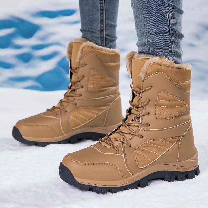 Women's/men's Winter Shoes Women's High Top Shoes Cotton Shoes Outdoor Shoes Snow Boots Large-sized Winter Boots