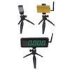 Wireless Sprint Timer 1.8 Inch 5 Digit Display Battery Powered Race Clock Stopwatch for Racing Roller Skating Track