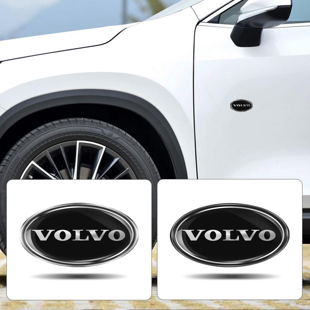 Adesivo Emblema Auto in Alluminio ABS Decalcomanie Decorative per Carrozzeria e Bagagliaio per Volvo RDESIGN XC60 XC90 S60 S80 S60L V40 AWD V90 Accessori Auto