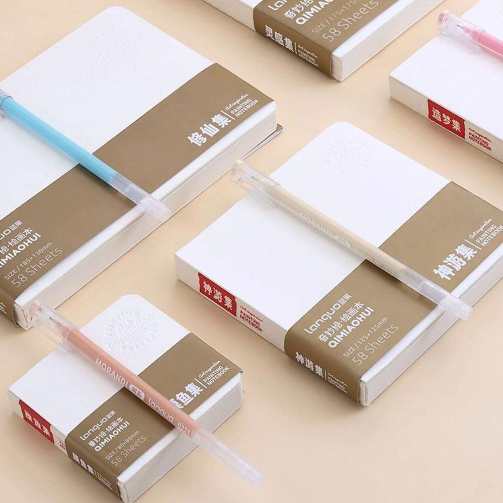 58Sheets Inspiration Record Paint Book Art Supplies Draw Book High-quality Sketchbook