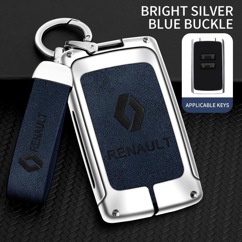 Hub Caps Auto TPU Zinc Alloy Key Case Bag For Renault Koleos Captur Kadjar Megane Clio Talisman Scenic Arkana Car Key Chain Car