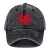 Pc Red Dragon Printed Baseball Hat Casual Washed Hats for Men Hat for Women Breathable Baseball Caps Outdoor Hat Adjustabl