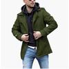 Spring and Autumn Men's Jacket Medium and Long Trench Coat