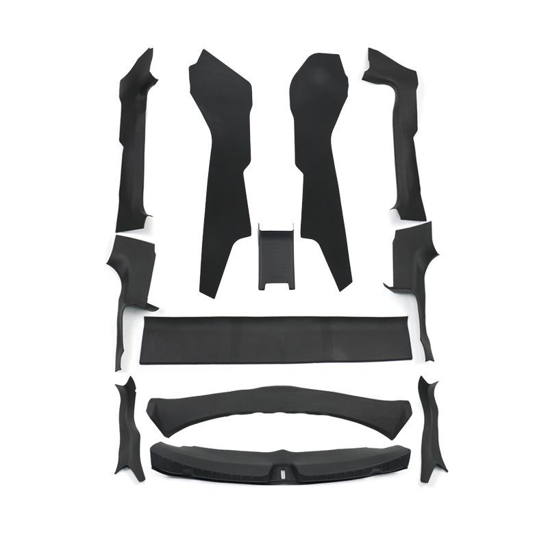 TPE Floor Mats for Tesla Model Y3 Interior - Complete Set for New Car Modification