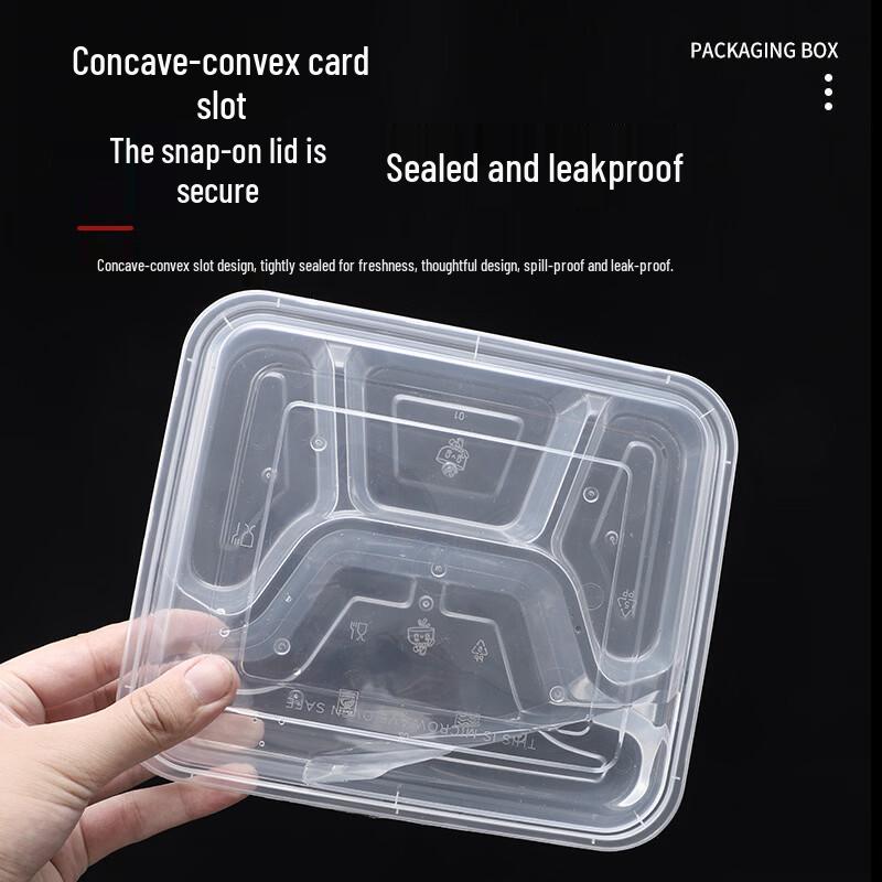 777 Disposable Divided Meal Prep Containers