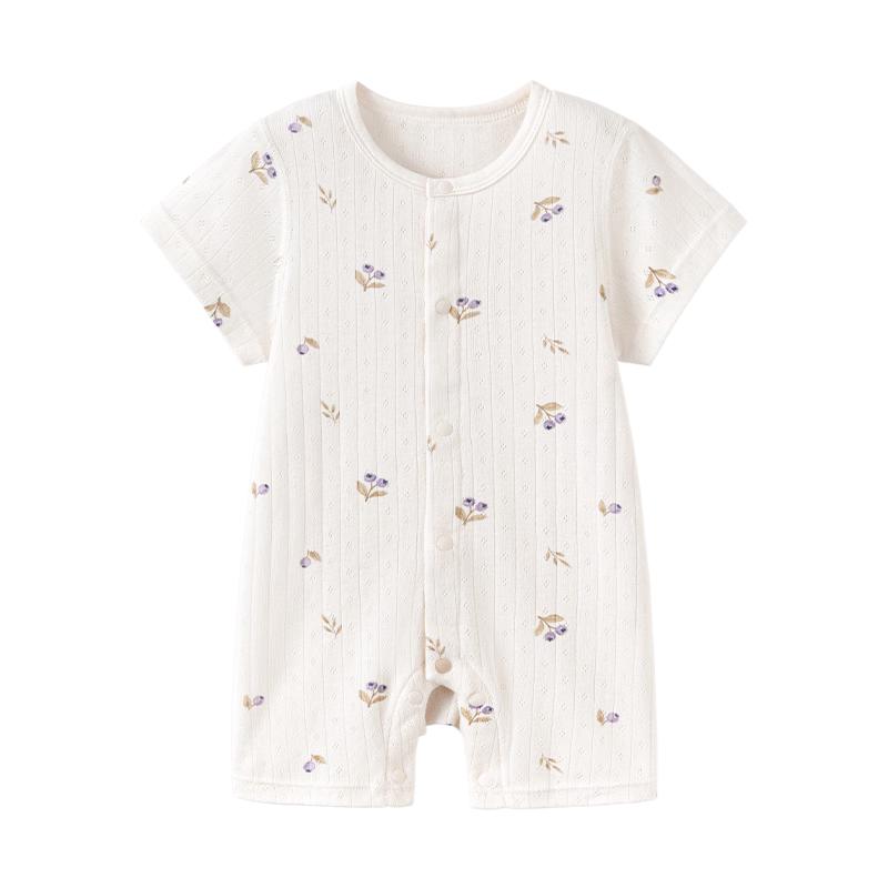 Babylove Summer Modal Cotton Short Sleeve Romper 80