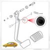 12 Pcs Brake Light Switch Stopper, Automotive Vehicle Clutch Pedal Stopper, Rubber Brake Pedal Stop Pad Replacement, Cars Accessories Compatible with