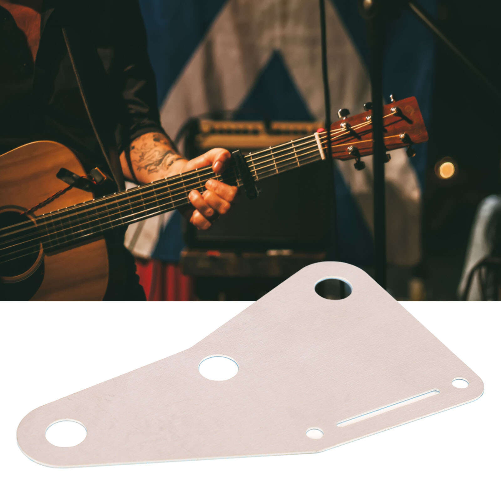 

Гитарная накладка из алюминиевого сплава, нежная защитная пластина для гитары, защитная пластина для ST