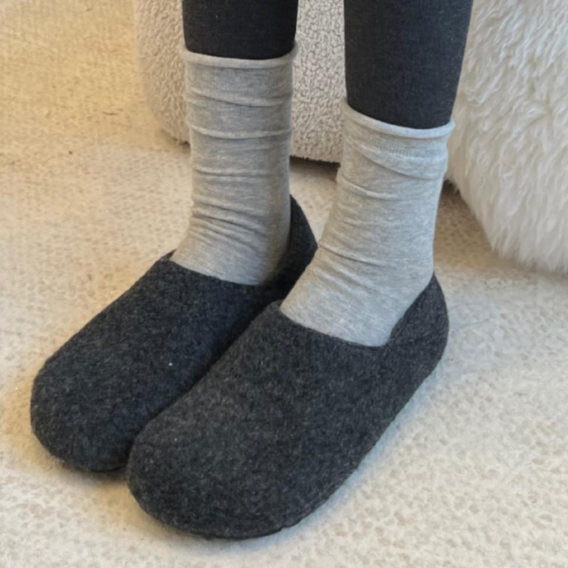 

2025 новые сланцево-серые серые бархатные биркенштоки женские осенне-зимние новые лоферы на платформе с одной педалью 39