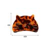 1Pcs Cute Sweet Hair Scratch Elegant Acetate Cat Grab Clip Metal Tooth Hairpin Ladies Back Of The Head Disc Hair Gripper