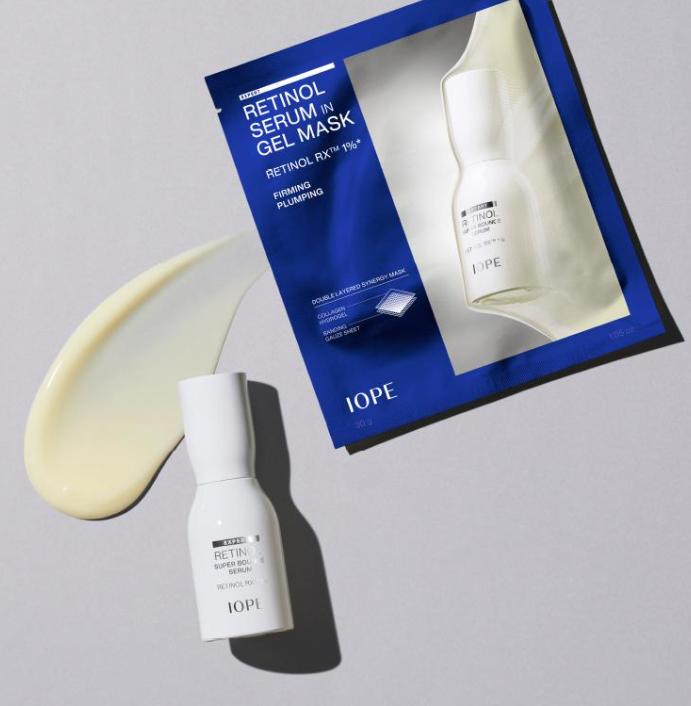 IOPE Retinol Super Bounce Serum 30ml – Anti-Aging & Firming Skincare from Korea