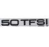 Nero Lucido 35TFSI 40TFSI 45TFSI 50TFSI 55TFSI TFSI Emblemi Badge Simboli per Audi A3 A4 A5 A6 A7 A8 A6L A8L Q3 Q5 Q7 Q8 Q8L