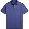Polo Washed Cotton Knit Logo Polo Shirt Men Tops 710979252005