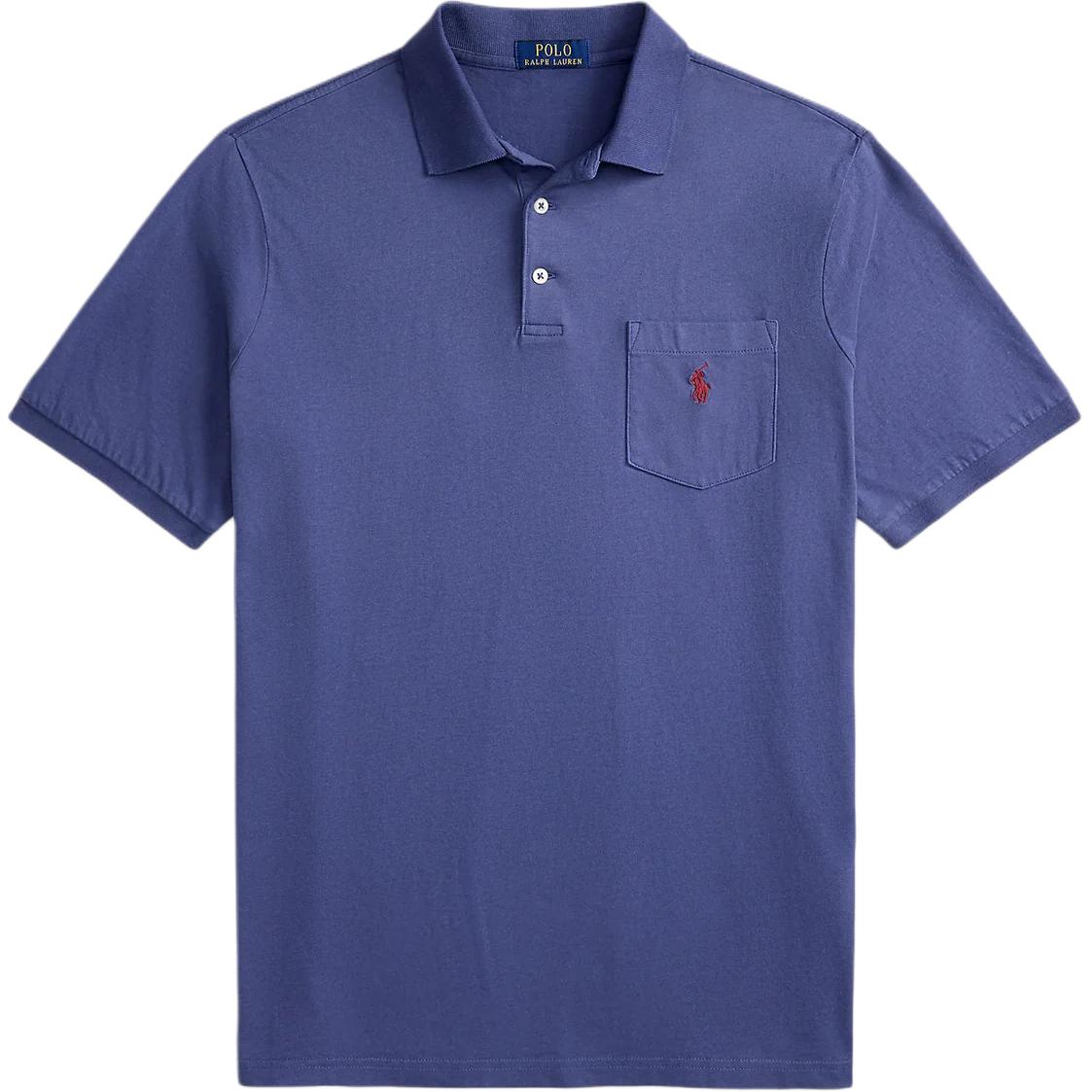 

Polo Ralph Lauren Вязаная футболка поло из стираного хлопка с логотипом Мужские топы 710979252005 M