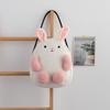 Soft Panda Shoulder Bag Sweet Student Schoolbag Plush Rabbit Handbag  Travel/Outdoor