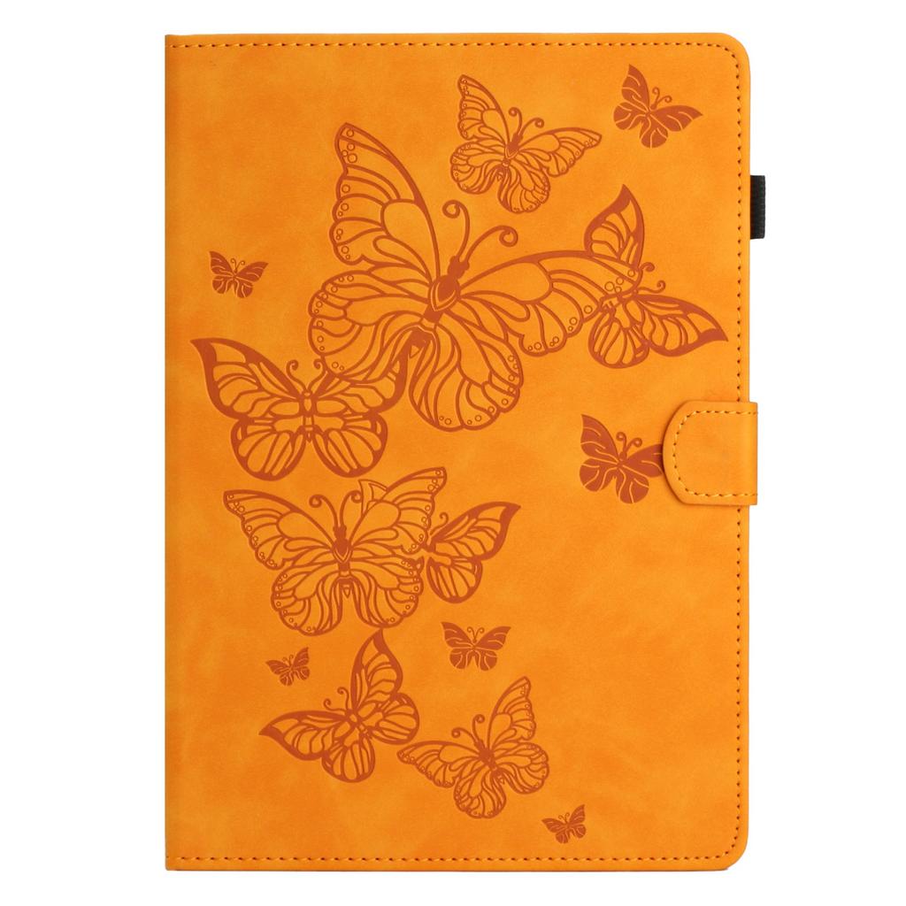 3D Embossing Butterfly Leather Wallet Case for IPad Pro 11 2021 Air4 Air5 AIR1 Air2 Mini6 1 2 3 10.2 10.5 Inch Cards Solt Cover