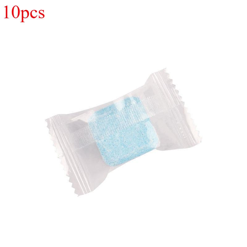 

Таблетки для чистки стиральных машин, шипучее чистящее средство для стиральных машин в одной таблетке, глубокая очистка, дезодорирование, дезактивация 10pcs