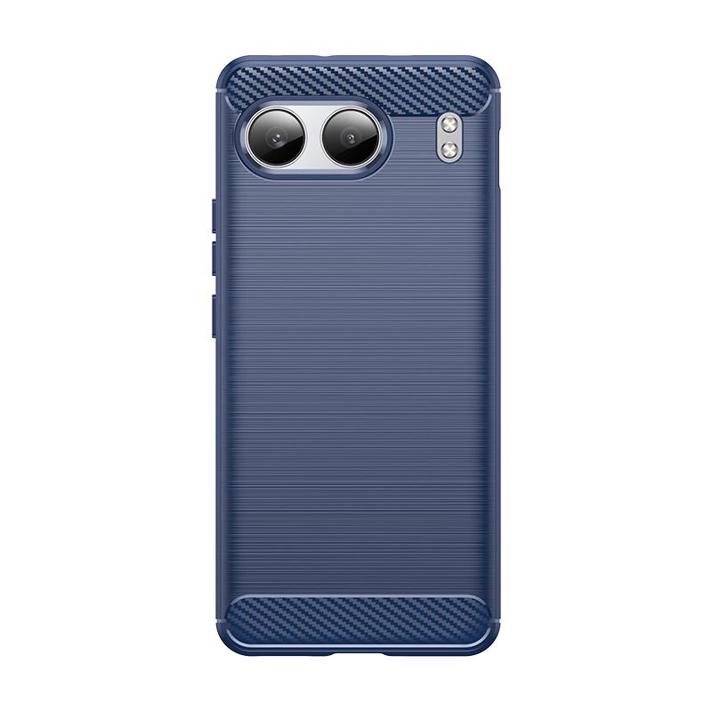 For Deksel OnePlus Nord 4 Deksel For Oneplus Nord 4 Capas Ny Telefon Støtfanger Bakside Armor Karbonfiber Myk TPU OnePlus Nord 4 Fundas