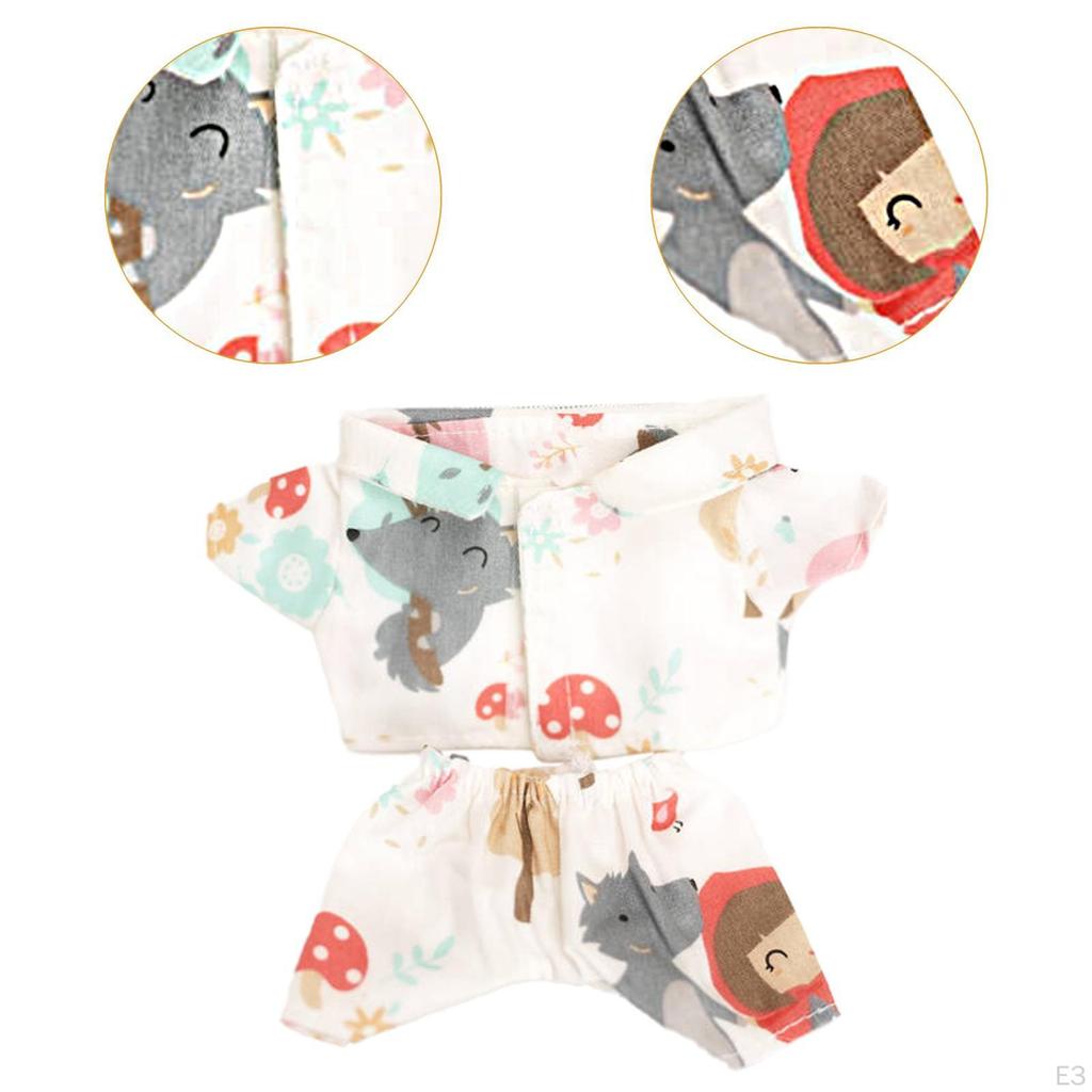 Cute Doll Clothes Suit Outifit Girls Gift Costumes Comfortable Adorable Dress up Clothing