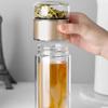 Double-layer Glass Cup Tea Separation Office Tea Cold Brewing Tea Cup With Anti Drop Filter Cup