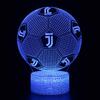 Five Major Leagues Football Club Team Standard 3D Night Light LED Colorful Touch Remote Control Night Light