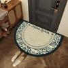 Floor Mat, Entrance Foyer Carpet, Dirt-resistant and Easy-to-maintain Crystal Velvet Floor Mat