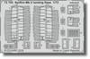 eduard Supermarine Spitfire Landing Flap Etched Parts Plastic Model Kit Parts EDU72753 1/72 Mk.V (for Eduard) (Aircraft)