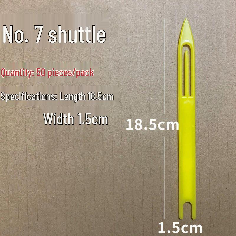 .Net Mending Shuttle: Stainless Steel Fish & Shrimp Casting Tool with Plastic Accessories