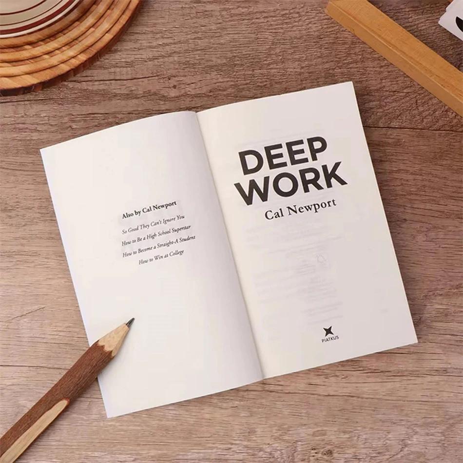Deep Work By Cal Newport Rules for Focused Success In A Distracted World Leadership & Motivation Books English Book Hot-selling